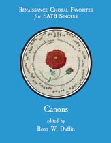 CANONS Three/Four-Part choral sheet music cover